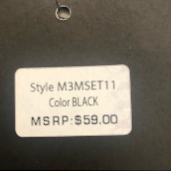 Jolie & Joy/ NWT/ pull on pants/ black and silver shimmer/ L - Picture 14 of 14